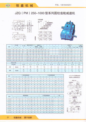 JZQ系列圓柱齒輪減速機(jī) 博山恒鑫機(jī)械廠的品質(zhì)直銷之道